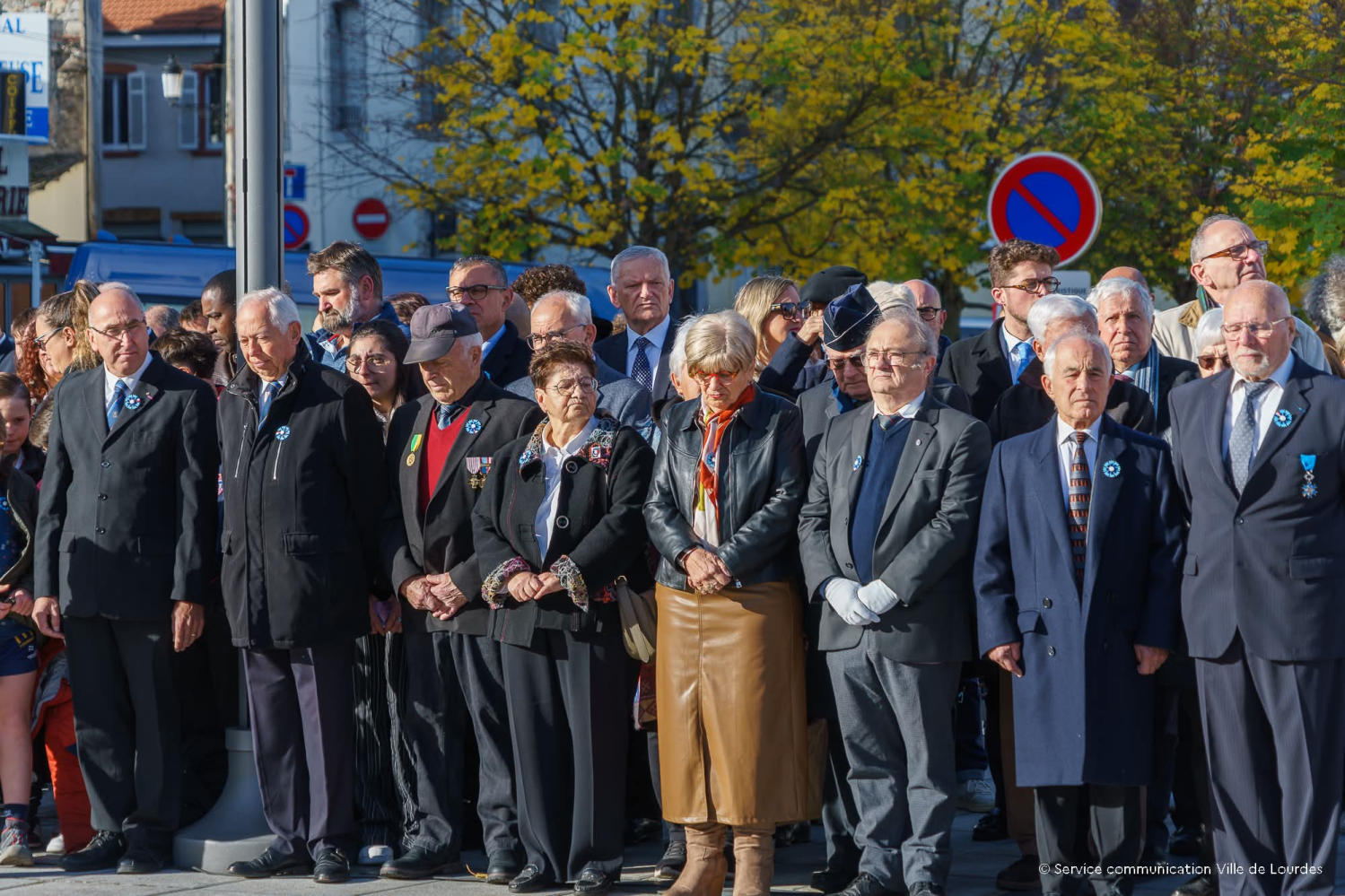 A droite de l'image, Louis Barzu et Louis Cazalas, compagnons de l'ONM